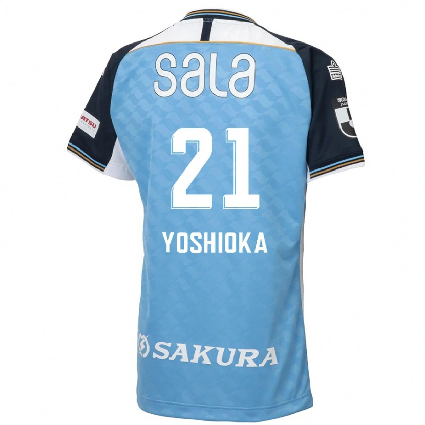 Danxen Børn Kanta Yoshioka #21 Hvid Sort Hjemmebane Spillertrøjer 2025/26 Trøje T-Shirt