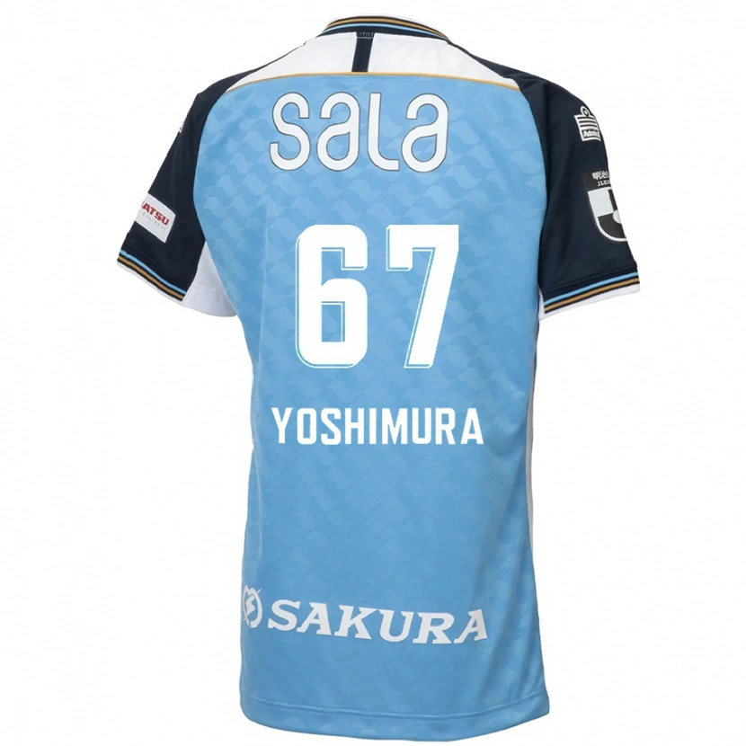 Danxen Børn Ryusei Yoshimura #67 Hvid Sort Hjemmebane Spillertrøjer 2025/26 Trøje T-Shirt