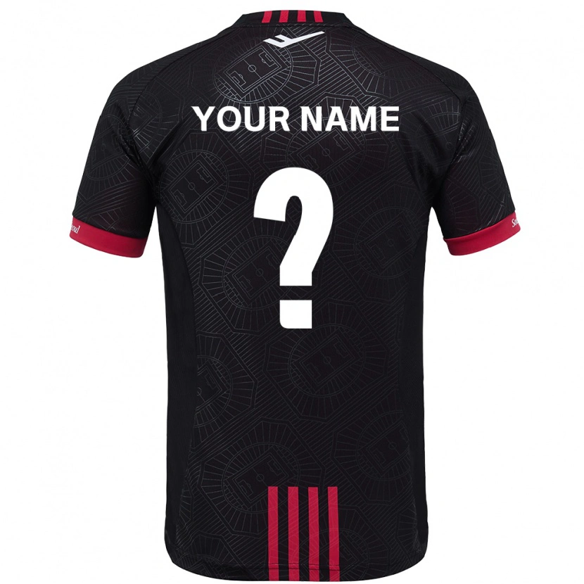 Danxen Børn Dit Navn #0 Hvid Sort Hjemmebane Spillertrøjer 2025/26 Trøje T-Shirt