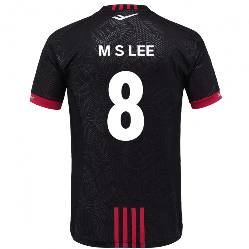 Danxen Børn Seung-Mo Lee #8 Hvid Sort Hjemmebane Spillertrøjer 2025/26 Trøje T-Shirt