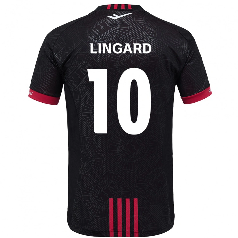 Danxen Børn Jesse Lingard #10 Hvid Sort Hjemmebane Spillertrøjer 2025/26 Trøje T-Shirt