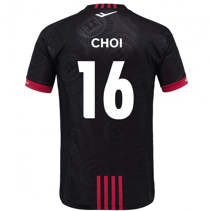 Danxen Børn Jun Choi #16 Hvid Sort Hjemmebane Spillertrøjer 2025/26 Trøje T-Shirt
