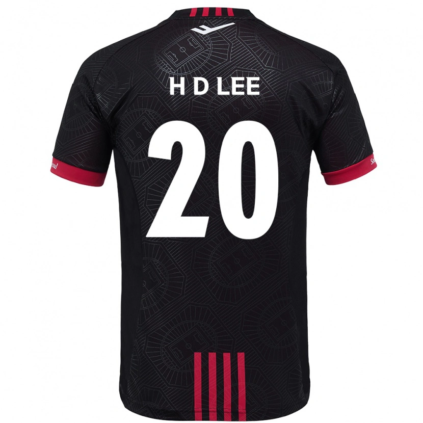 Danxen Børn Han-Do Lee #20 Hvid Sort Hjemmebane Spillertrøjer 2025/26 Trøje T-Shirt