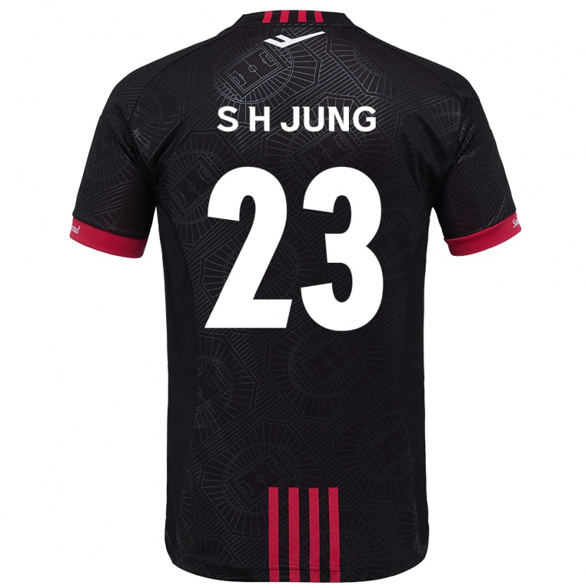 Danxen Børn Hyeon-Soo Jung #23 Hvid Sort Hjemmebane Spillertrøjer 2025/26 Trøje T-Shirt