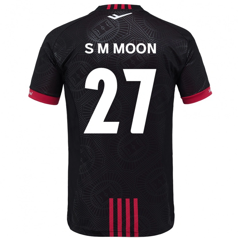 Danxen Børn Seon-Min Moon #27 Hvid Sort Hjemmebane Spillertrøjer 2025/26 Trøje T-Shirt