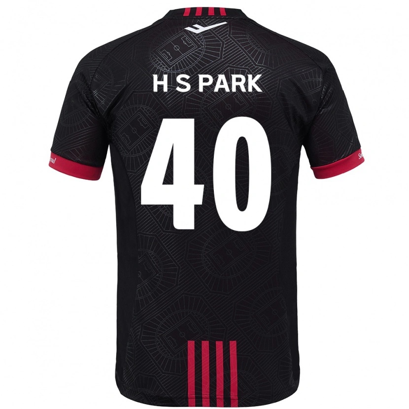 Danxen Børn Seong-Hun Park #40 Hvid Sort Hjemmebane Spillertrøjer 2025/26 Trøje T-Shirt