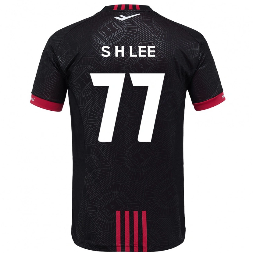 Danxen Børn Hyeon-Seung Lee #77 Hvid Sort Hjemmebane Spillertrøjer 2025/26 Trøje T-Shirt