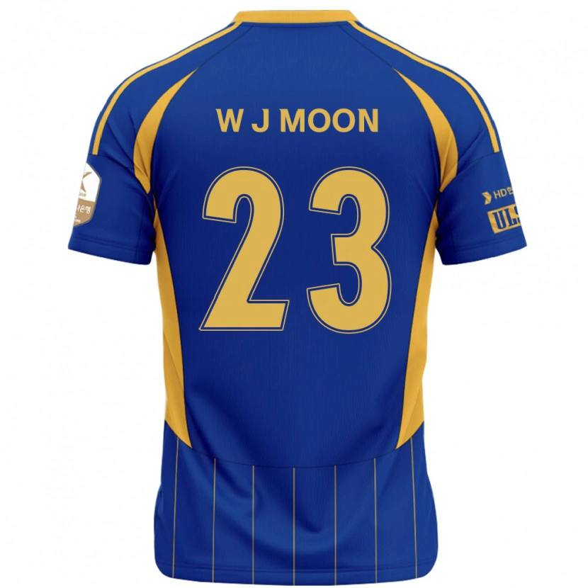 Danxen Børn Ji-Won Moon #23 Hvid Himmelblå Hjemmebane Spillertrøjer 2025/26 Trøje T-Shirt