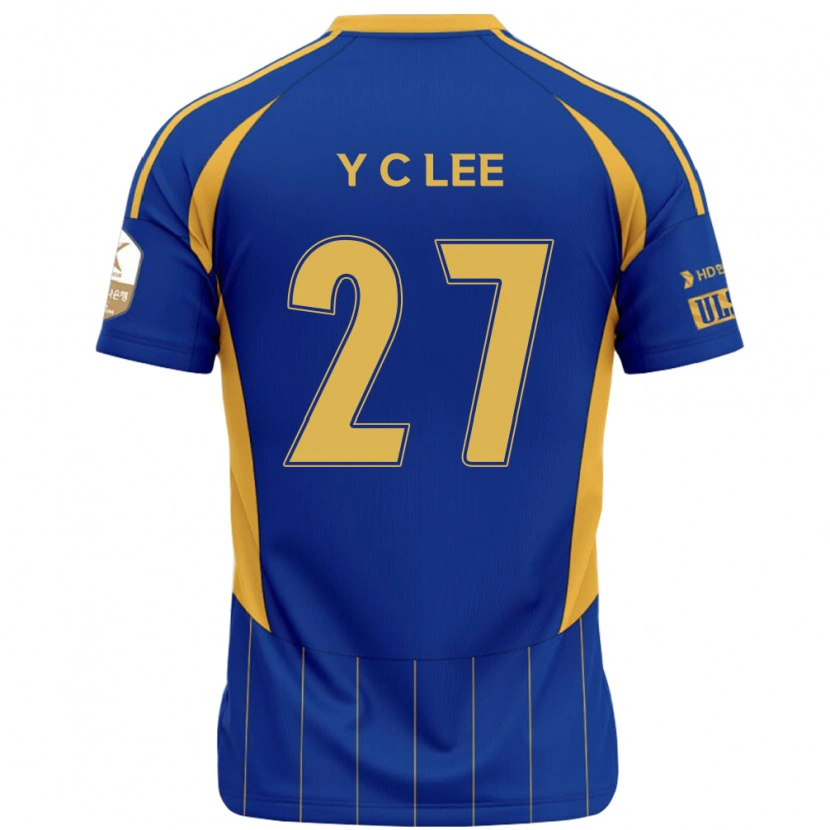Danxen Børn Chung-Yong Lee #27 Hvid Himmelblå Hjemmebane Spillertrøjer 2025/26 Trøje T-Shirt