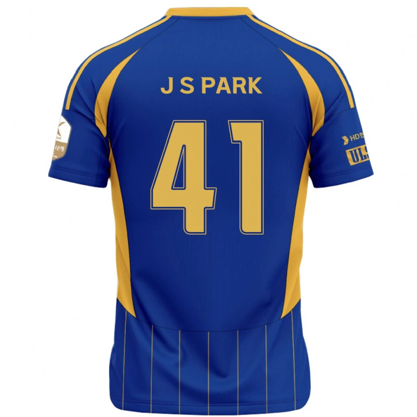 Danxen Børn Sang-Jun Park #41 Hvid Himmelblå Hjemmebane Spillertrøjer 2025/26 Trøje T-Shirt