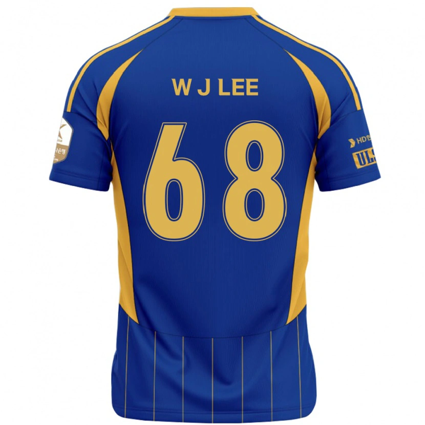 Danxen Børn Jae-Wook Lee #68 Hvid Himmelblå Hjemmebane Spillertrøjer 2025/26 Trøje T-Shirt