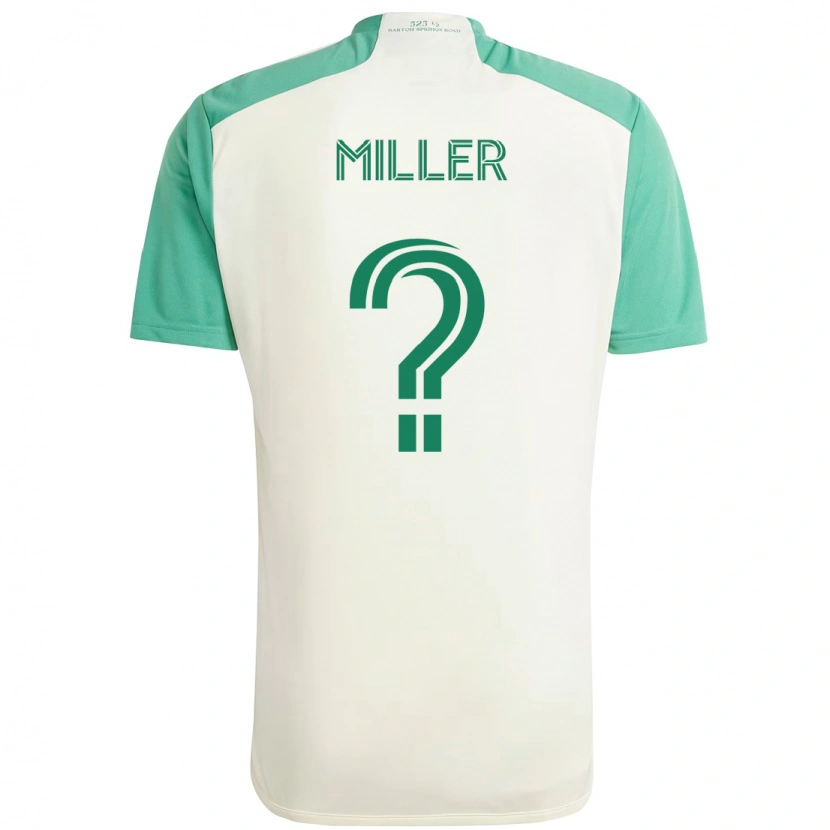Danxen Børn Mason Miller #0 Grøn Sort Udebane Spillertrøjer 2025/26 Trøje T-Shirt