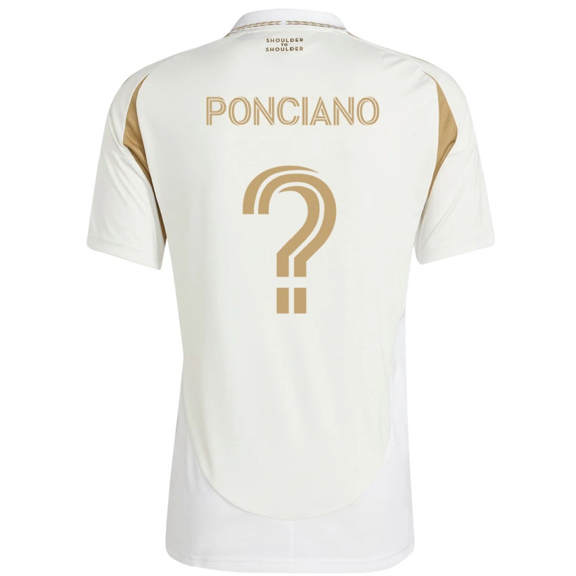 Danxen Børn Emir Ponciano #0 Sort Brun Udebane Spillertrøjer 2025/26 Trøje T-Shirt
