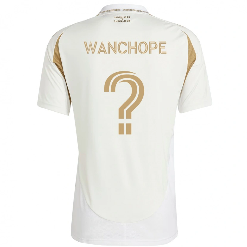 Danxen Børn Matías Wanchope #0 Sort Brun Udebane Spillertrøjer 2025/26 Trøje T-Shirt