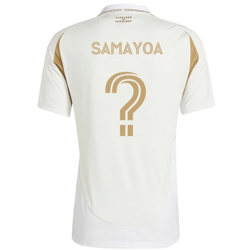 Danxen Børn Adriano Samayoa #0 Sort Brun Udebane Spillertrøjer 2025/26 Trøje T-Shirt