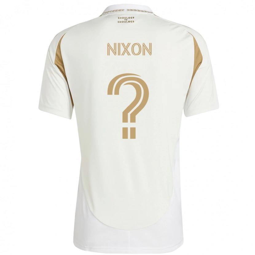 Danxen Børn Shakir Nixon #0 Sort Brun Udebane Spillertrøjer 2025/26 Trøje T-Shirt