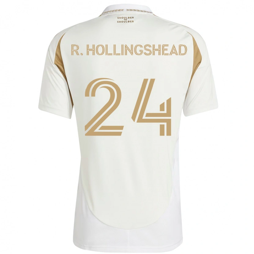 Danxen Børn Ryan Hollingshead #24 Sort Brun Udebane Spillertrøjer 2025/26 Trøje T-Shirt