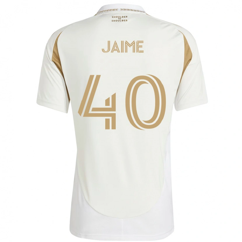 Danxen Børn Christopher Jaime #40 Sort Brun Udebane Spillertrøjer 2025/26 Trøje T-Shirt