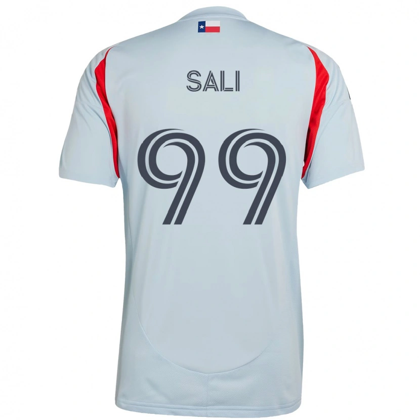 Danxen Børn Enes Sali #99 Rød Marineblå Udebane Spillertrøjer 2025/26 Trøje T-Shirt