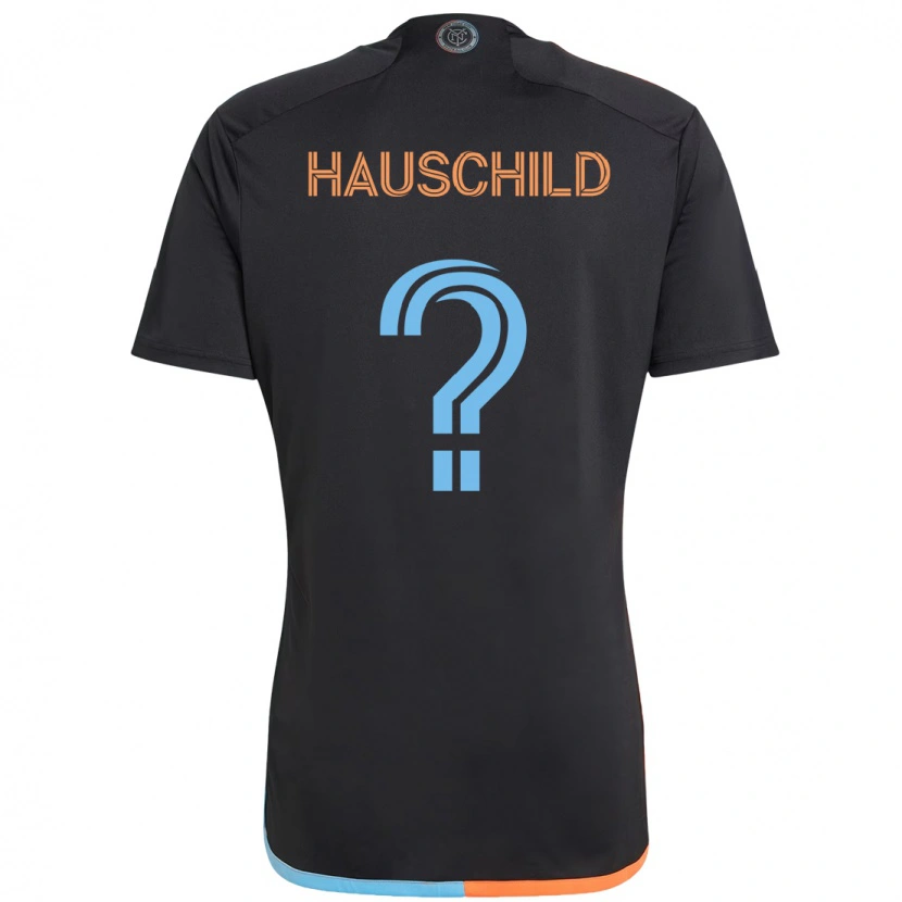 Danxen Børn Alexander Hauschild #0 Lyseblå Udebane Spillertrøjer 2025/26 Trøje T-Shirt