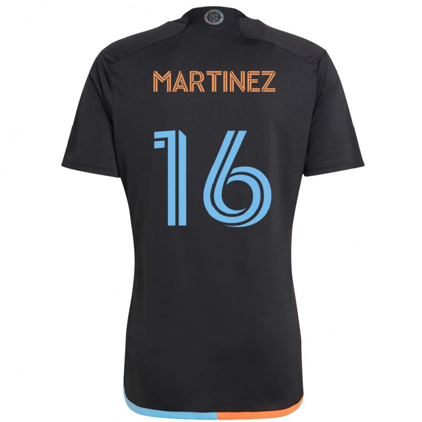 Danxen Børn Alonso Martínez #16 Lyseblå Udebane Spillertrøjer 2025/26 Trøje T-Shirt