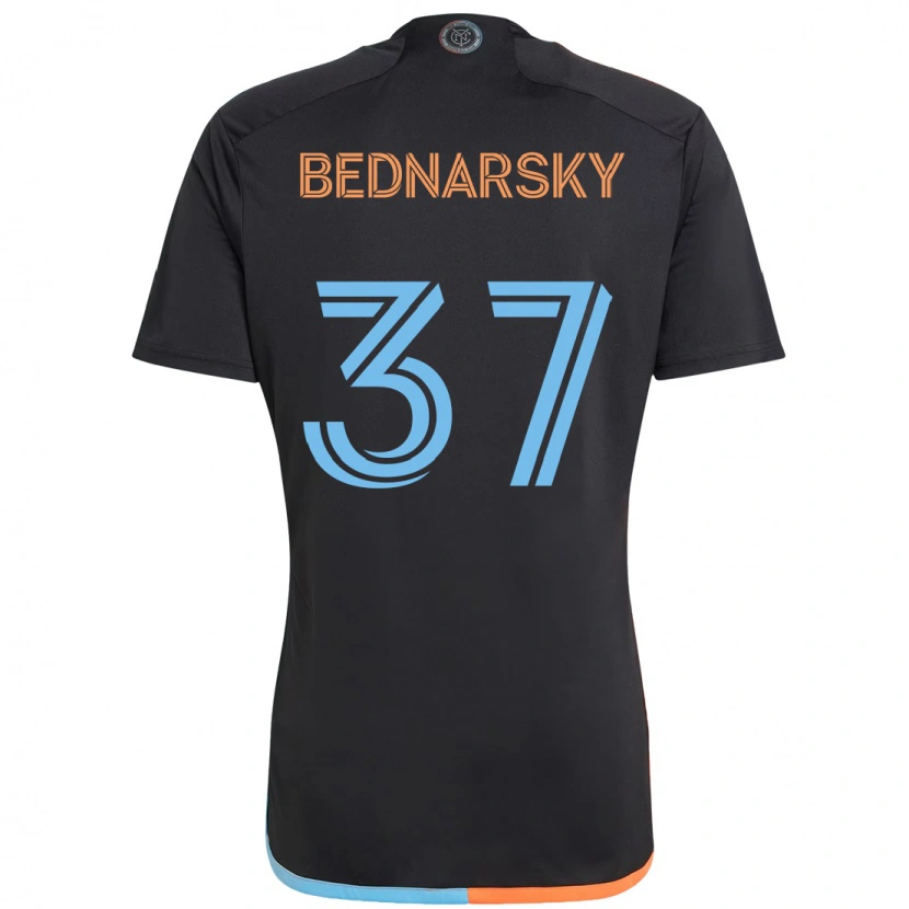 Danxen Børn Stevo Bednarsky #37 Lyseblå Udebane Spillertrøjer 2025/26 Trøje T-Shirt