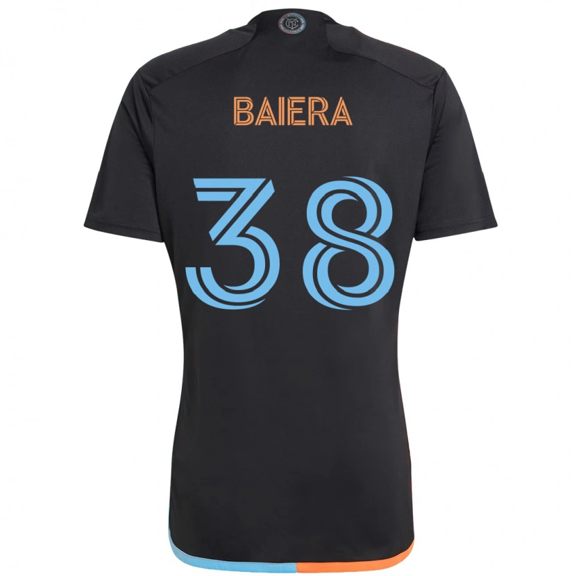 Danxen Børn Drew Baiera #38 Lyseblå Udebane Spillertrøjer 2025/26 Trøje T-Shirt