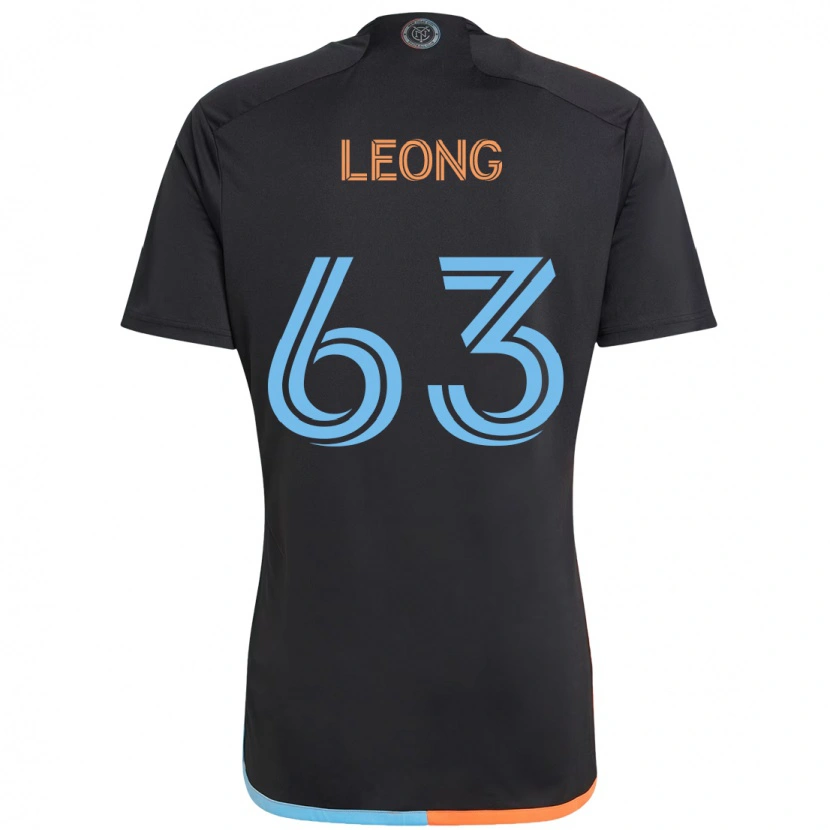 Danxen Børn Matthew Leong #63 Lyseblå Udebane Spillertrøjer 2025/26 Trøje T-Shirt