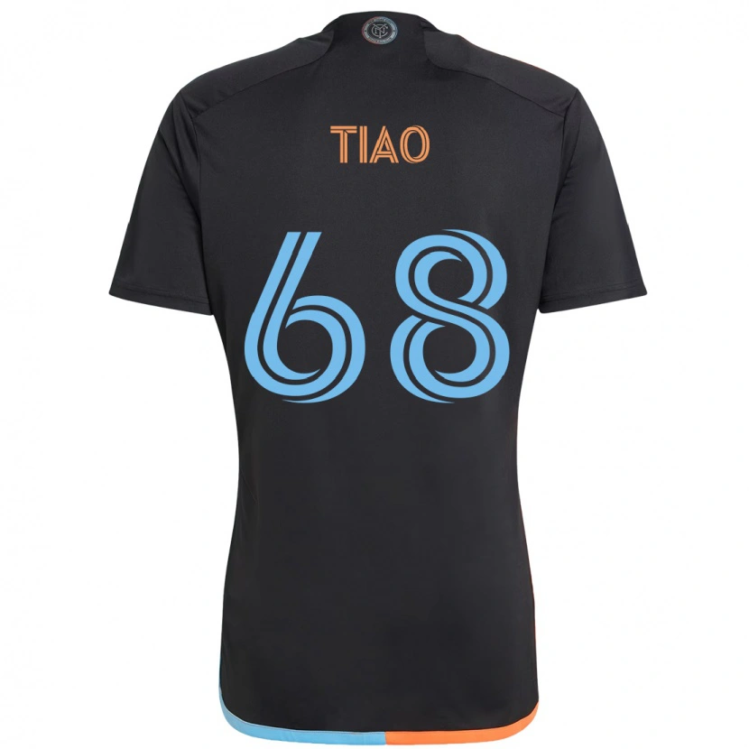 Danxen Børn Christopher Tiao #68 Lyseblå Udebane Spillertrøjer 2025/26 Trøje T-Shirt