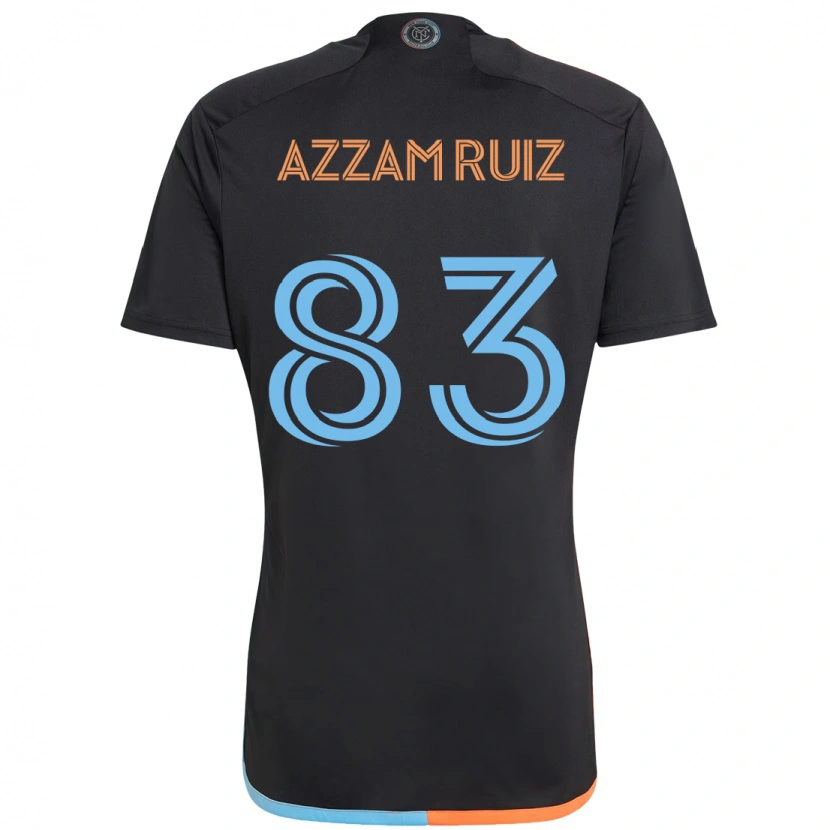 Danxen Børn Camil Azzam Ruiz #83 Lyseblå Udebane Spillertrøjer 2025/26 Trøje T-Shirt