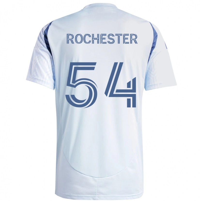 Danxen Børn Lamonth Rochester #54 Rød Hvid Udebane Spillertrøjer 2025/26 Trøje T-Shirt