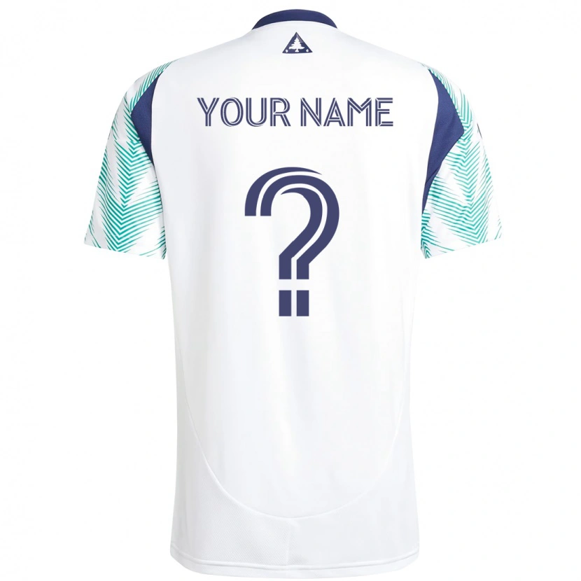 Danxen Børn Dit Navn #0 Blå Rød Udebane Spillertrøjer 2025/26 Trøje T-Shirt