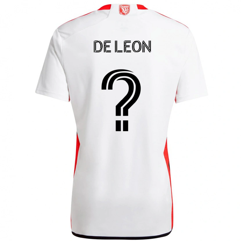 Danxen Børn Brandon De Leon #0 Sort Mørkeblå Udebane Spillertrøjer 2025/26 Trøje T-Shirt