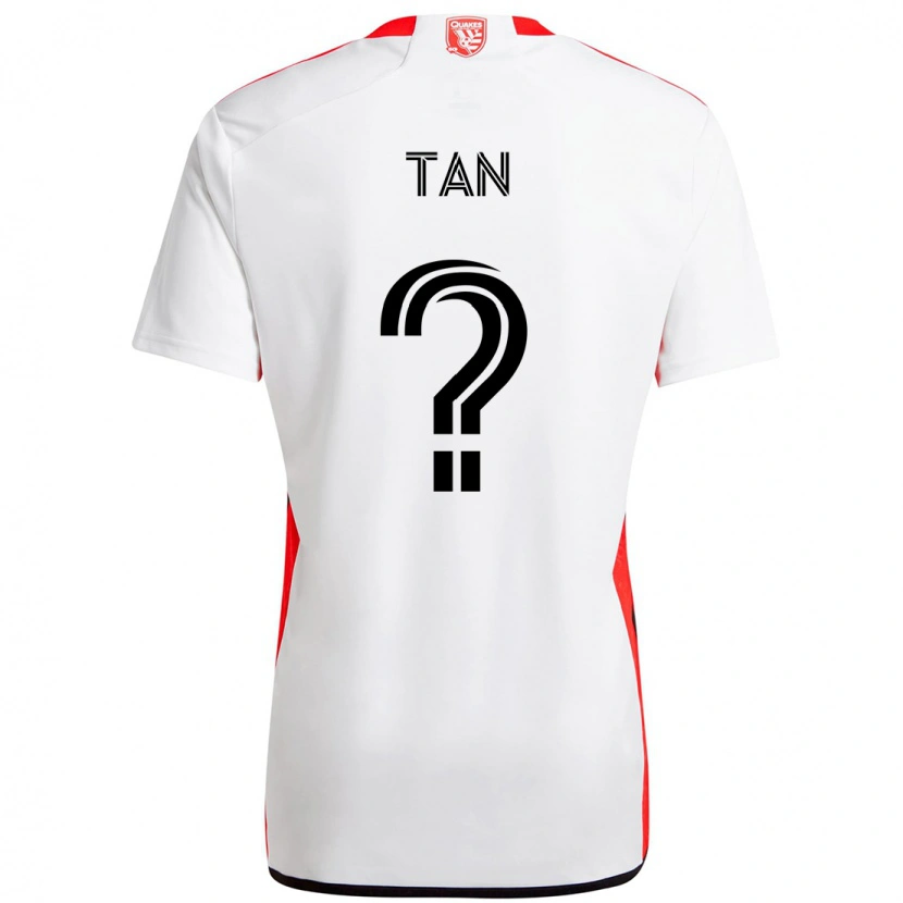 Danxen Børn Oliver Tan #0 Sort Mørkeblå Udebane Spillertrøjer 2025/26 Trøje T-Shirt