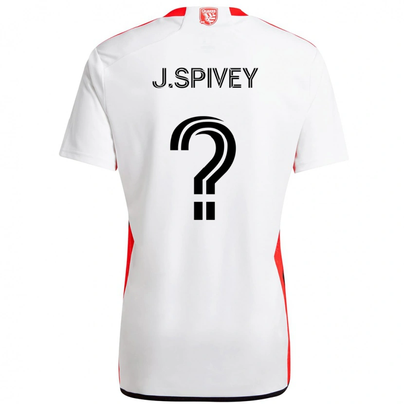 Danxen Børn Jermaine Spivey #0 Sort Mørkeblå Udebane Spillertrøjer 2025/26 Trøje T-Shirt