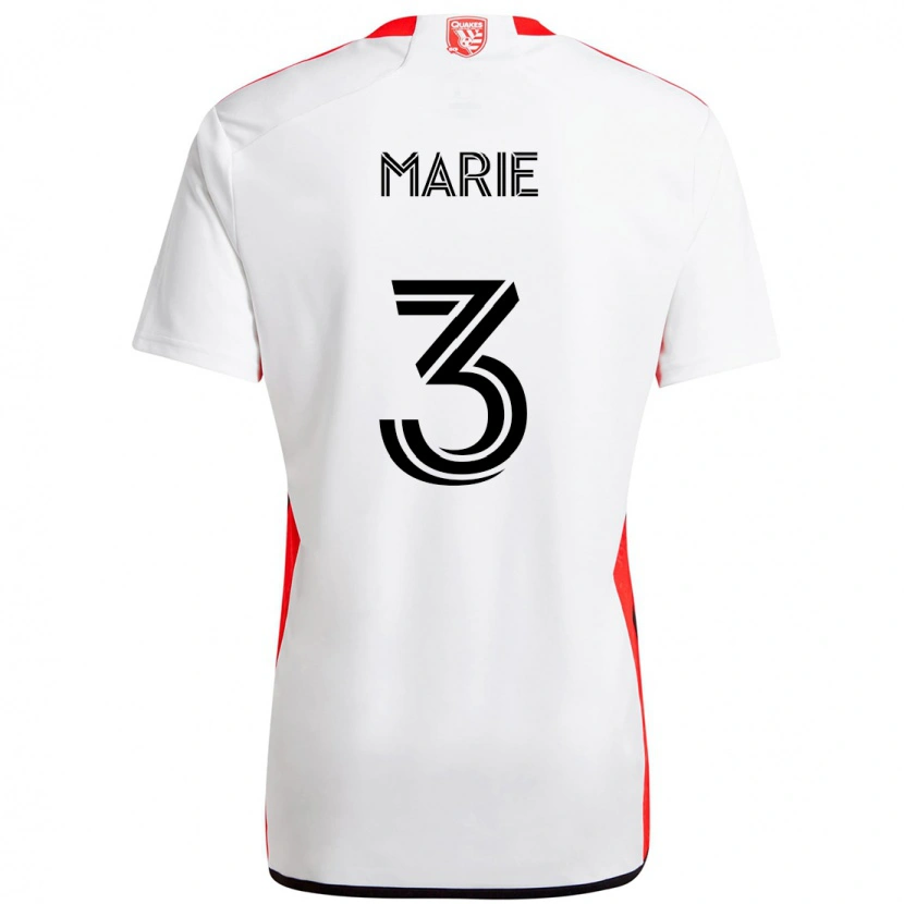 Danxen Børn Paul Marie #3 Sort Mørkeblå Udebane Spillertrøjer 2025/26 Trøje T-Shirt
