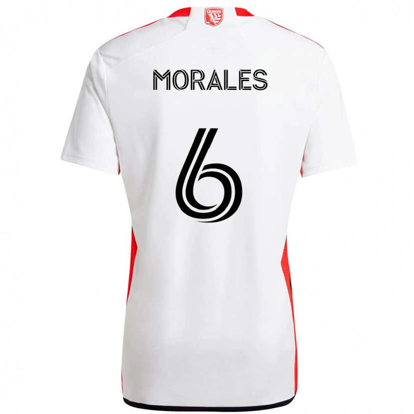 Danxen Børn Alfredo Morales #6 Sort Mørkeblå Udebane Spillertrøjer 2025/26 Trøje T-Shirt