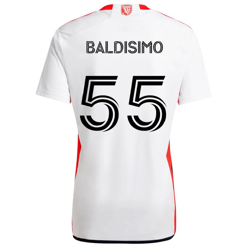 Danxen Børn Michael Baldisimo #55 Sort Mørkeblå Udebane Spillertrøjer 2025/26 Trøje T-Shirt