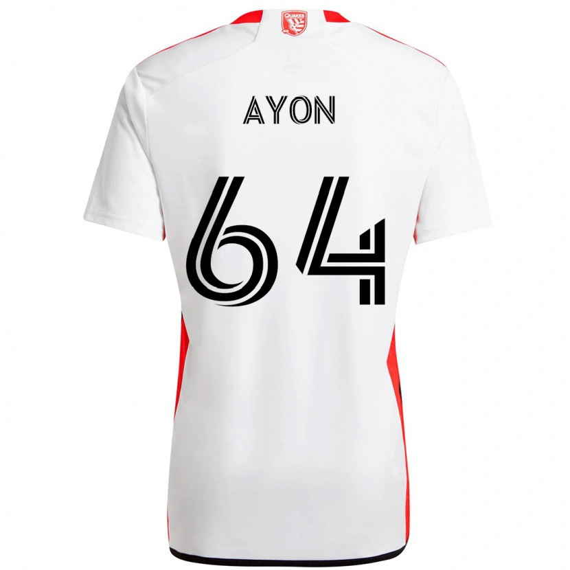 Danxen Børn Jerry Ayon #64 Sort Mørkeblå Udebane Spillertrøjer 2025/26 Trøje T-Shirt