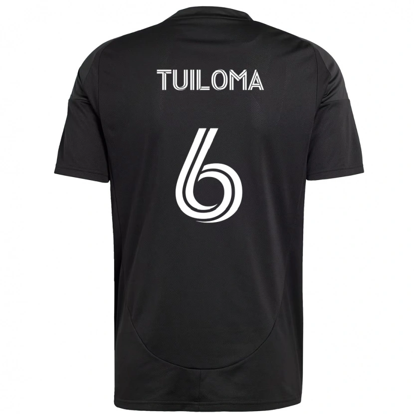 Danxen Børn Bill Tuiloma #6 Himmelblå Hvid Udebane Spillertrøjer 2025/26 Trøje T-Shirt
