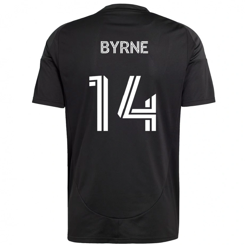 Danxen Børn Nathan Byrne #14 Himmelblå Hvid Udebane Spillertrøjer 2025/26 Trøje T-Shirt