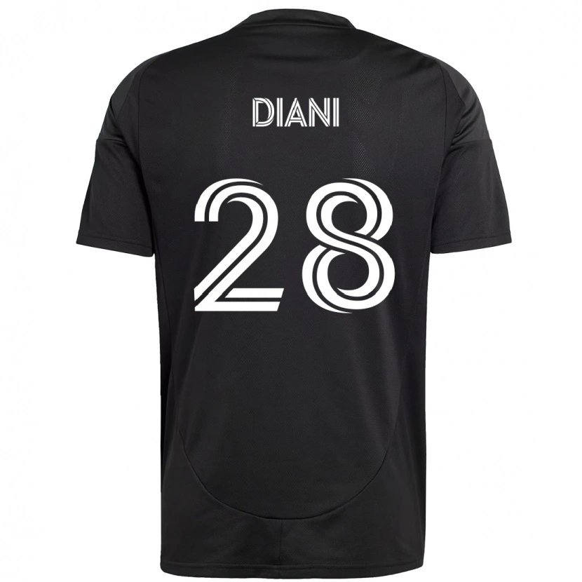 Danxen Børn Djibril Diani #28 Himmelblå Hvid Udebane Spillertrøjer 2025/26 Trøje T-Shirt