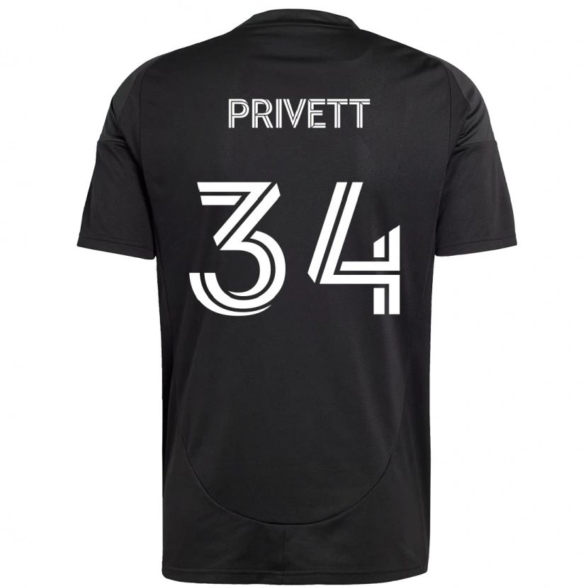 Danxen Børn Andrew Privett #34 Himmelblå Hvid Udebane Spillertrøjer 2025/26 Trøje T-Shirt