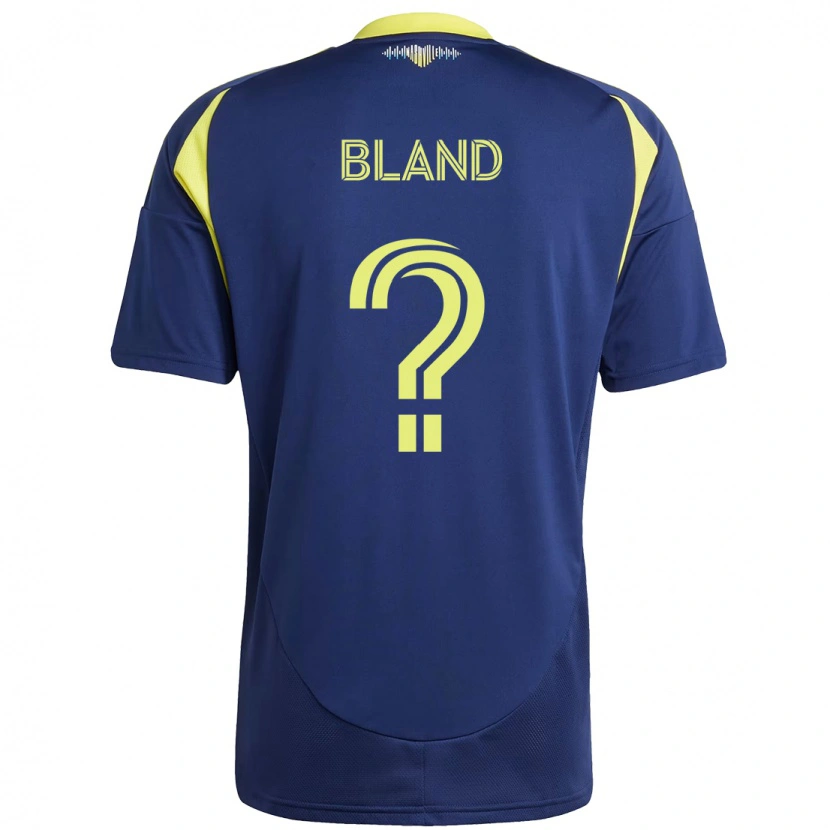 Danxen Børn Owen Bland #0 Gul Marineblå Udebane Spillertrøjer 2025/26 Trøje T-Shirt