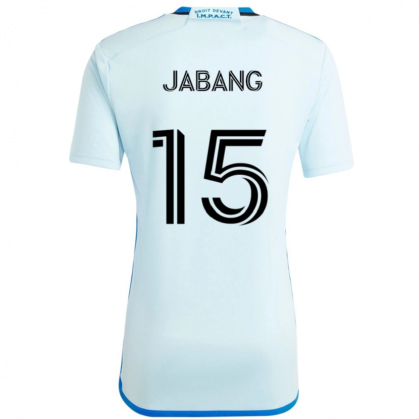 Danxen Børn Ousman Jabang #15 Mørkeblå Sort Udebane Spillertrøjer 2025/26 Trøje T-Shirt