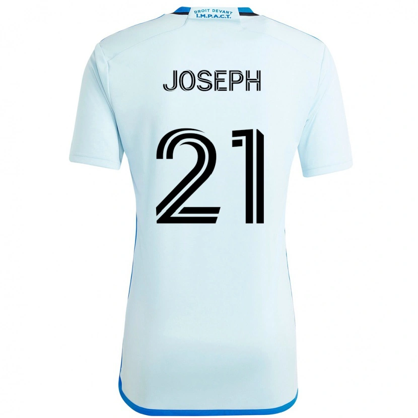 Danxen Børn Sebastien Udell Joseph #21 Mørkeblå Sort Udebane Spillertrøjer 2025/26 Trøje T-Shirt