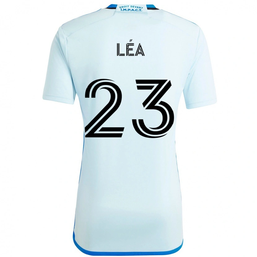 Danxen Børn Jacques Léa #23 Mørkeblå Sort Udebane Spillertrøjer 2025/26 Trøje T-Shirt