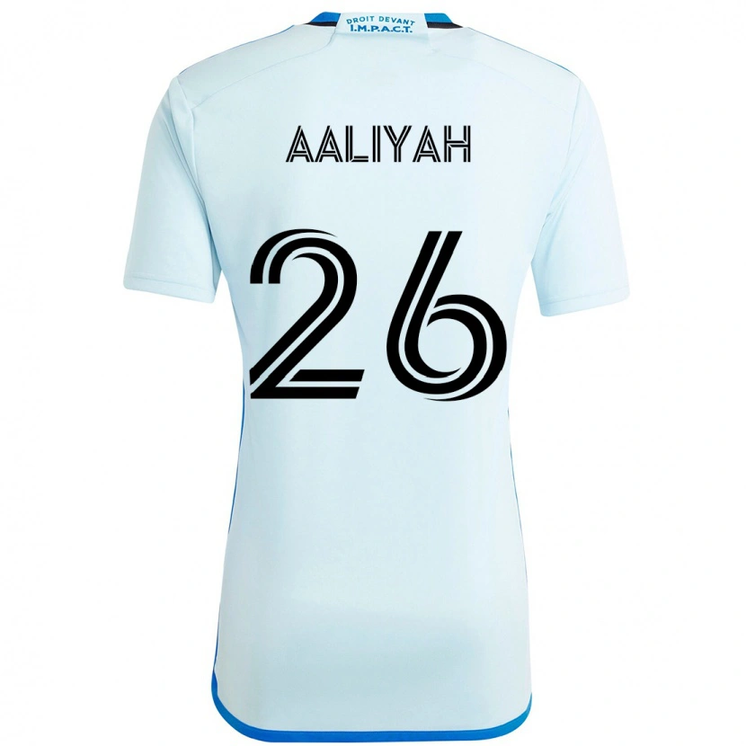 Danxen Børn Picquet Aaliyah #26 Mørkeblå Sort Udebane Spillertrøjer 2025/26 Trøje T-Shirt