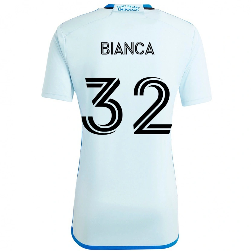Danxen Børn Hanisch Bianca #32 Mørkeblå Sort Udebane Spillertrøjer 2025/26 Trøje T-Shirt