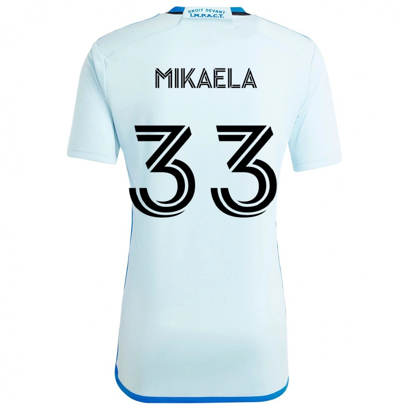 Danxen Børn Aitken Mikaela #33 Mørkeblå Sort Udebane Spillertrøjer 2025/26 Trøje T-Shirt